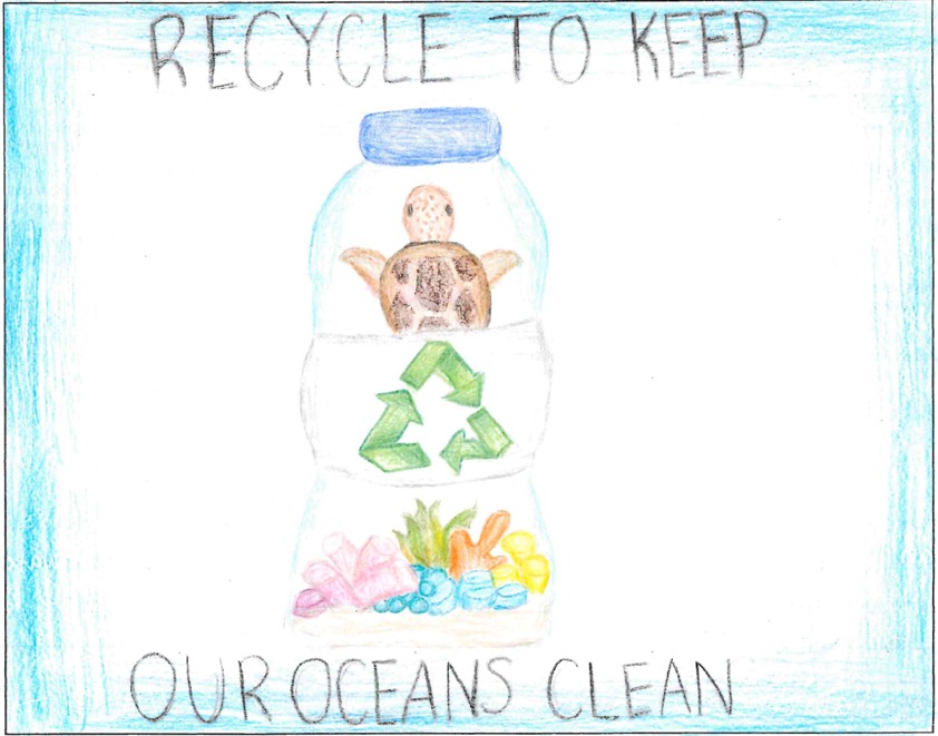 Recycle to keep our oceans clean