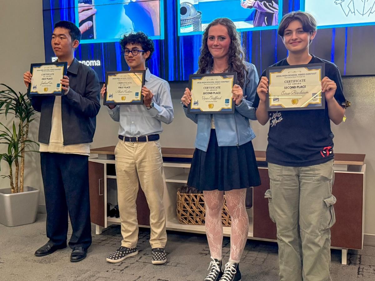 Image of 4 Sonoma Water High School Video Contest Winners 