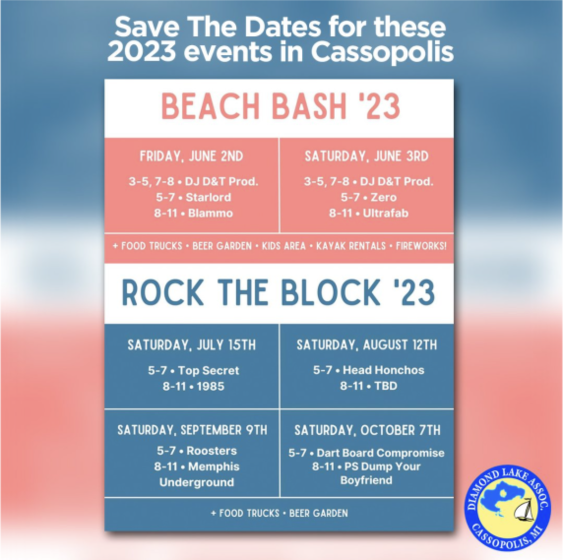 So much to do on Diamond Lake!