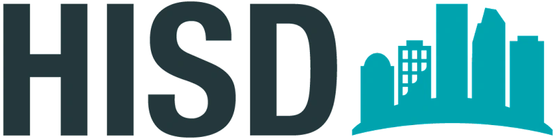 Blue and black logo representing Houston Independent School District