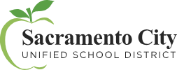 Green and black logo representing Sacramento City Unified School District