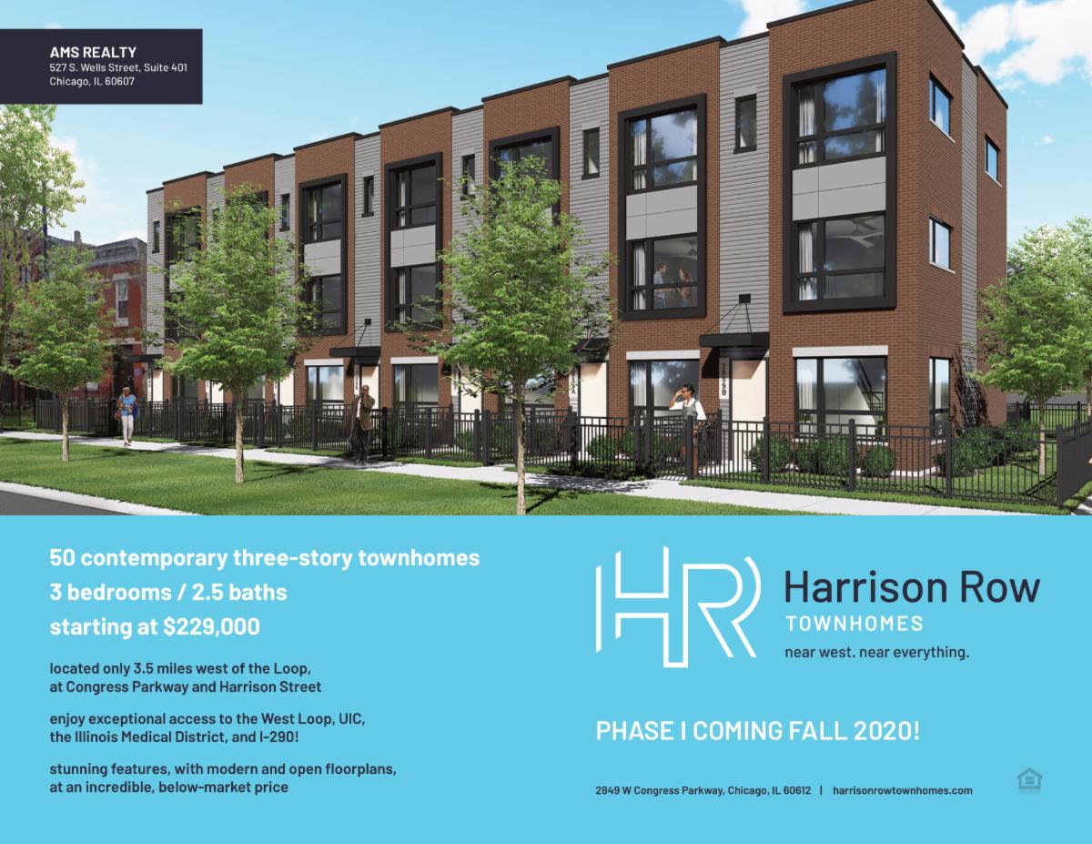 Ribbon Cutting Event Harrison Row Townhomes