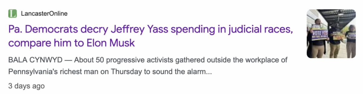Yass in PA