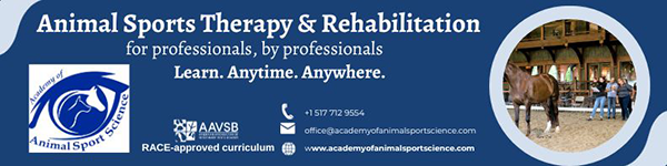 Academy of Animal Sport Science banner ad