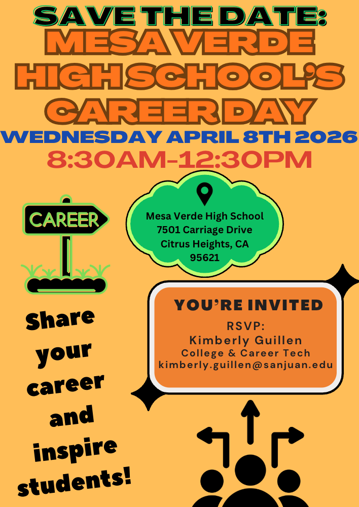 Mesa Verde Career Day graphic