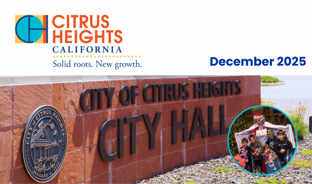 City of Citrus Heights newsletter header