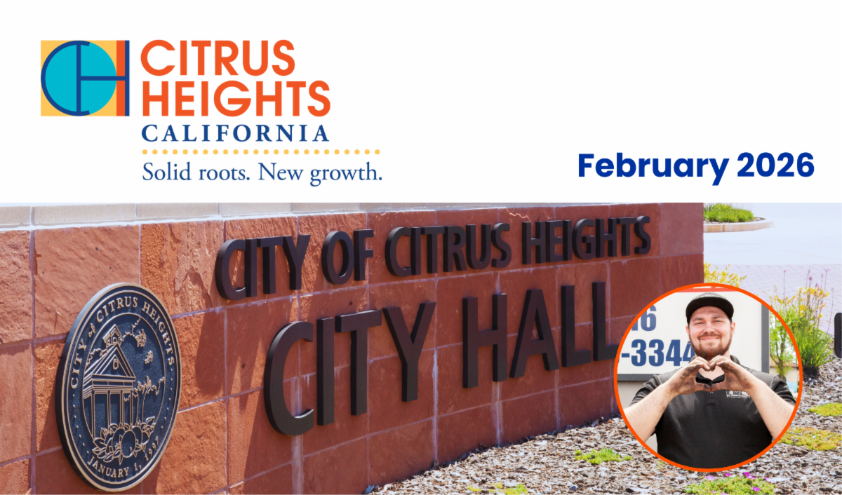 City of Citrus Heights newsletter header