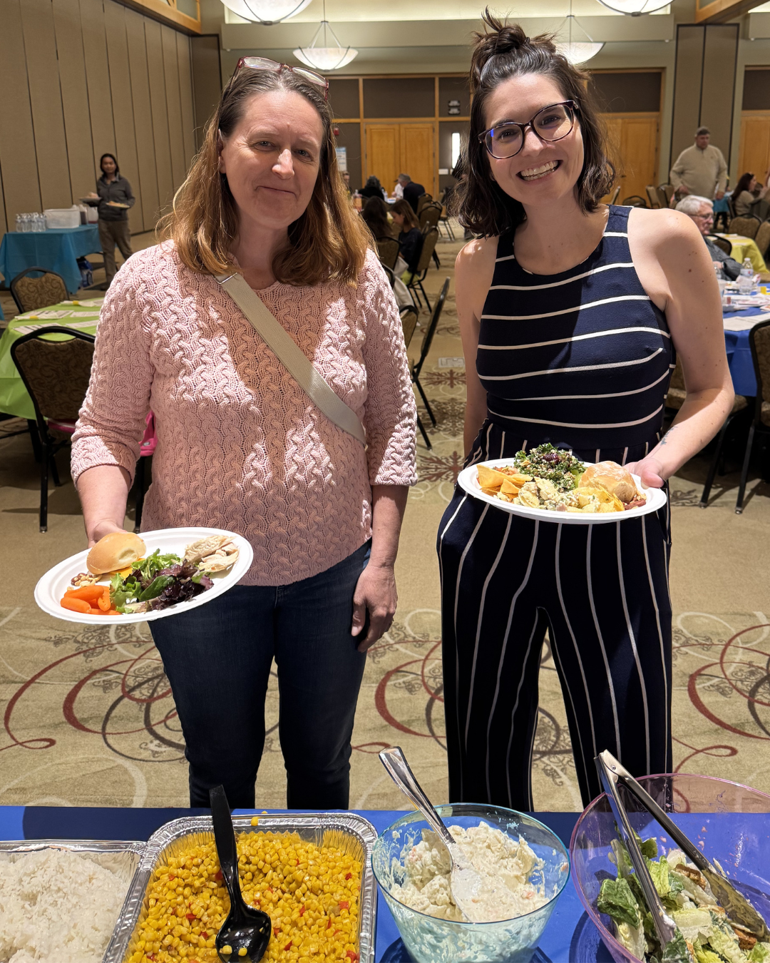 REACH community potluck dinner graphic