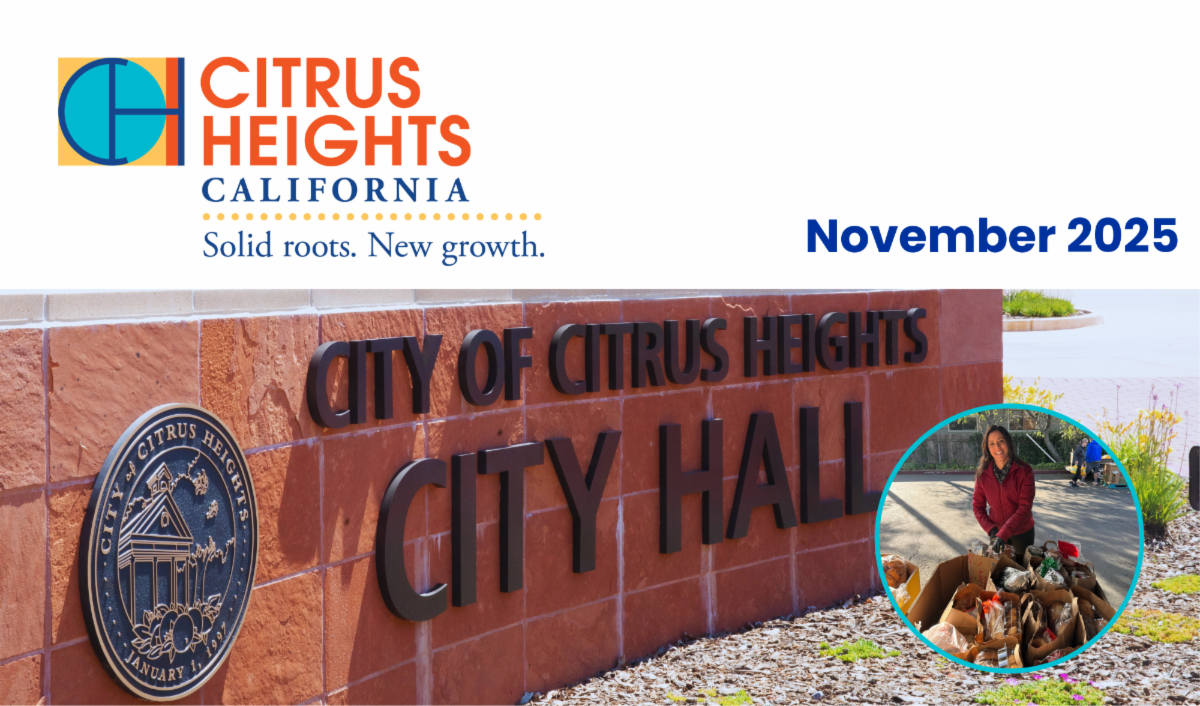 City of Citrus Heights newsletter header