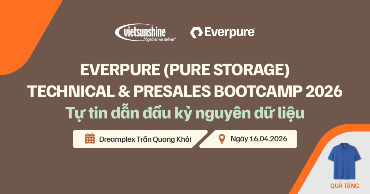 Everpure Storage Everpure (Pure Storage) Technical & Presales Bootcamp 2026: Tự tin dẫn ...