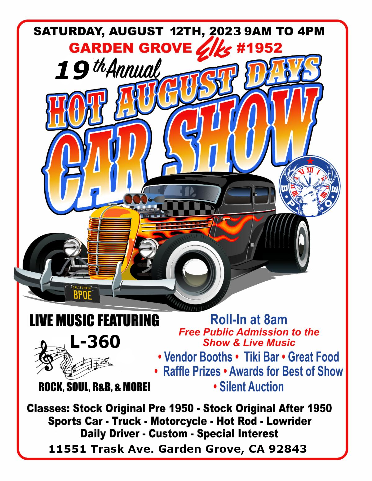 Garden Grove Elks 1952 Weekly Update 07/19/2023