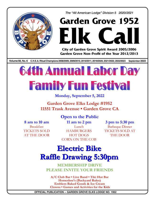 Garden Grove Elk Call