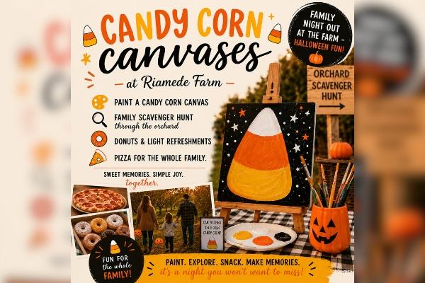 Candy Corn Canvases