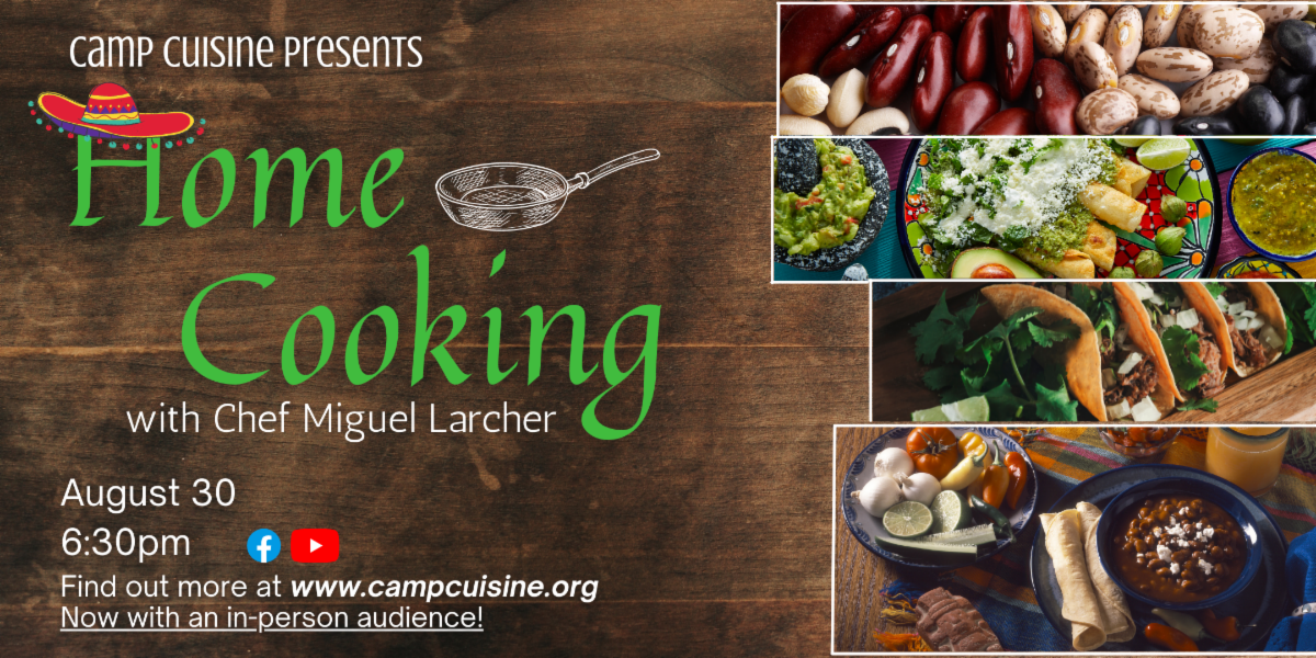 news-views-aug-25th-my-bible-first-and-home-cooking-with-chef-larcher
