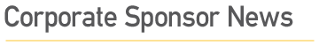 Corporate Sponsor News