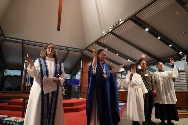 Blessings at St. Martin's Davis