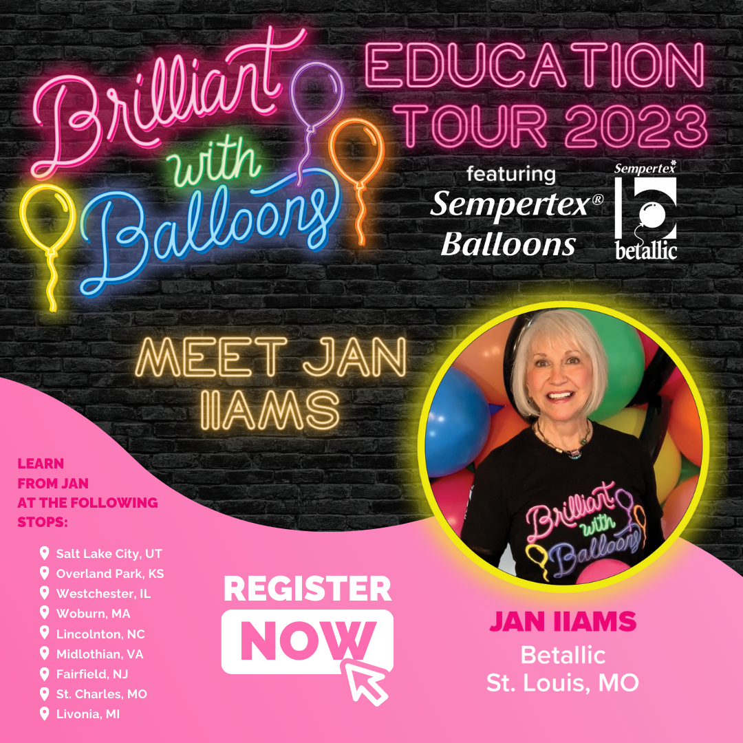 Brilliant with Balloons Instructor Spotlight Jan Iiams