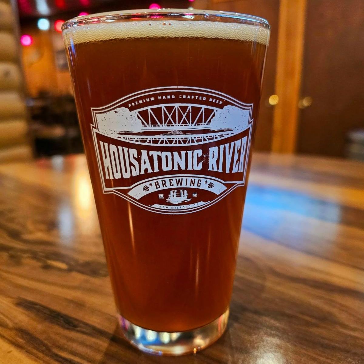 Housatonic River Brewing pint