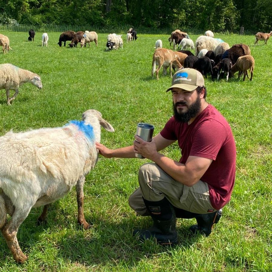 Steven Thompson owner of Thy Neighbors Farm