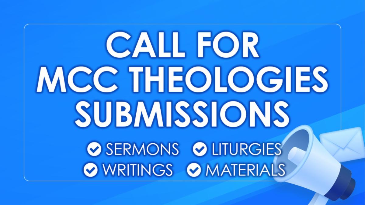 Call For MCC Theologies Submissions