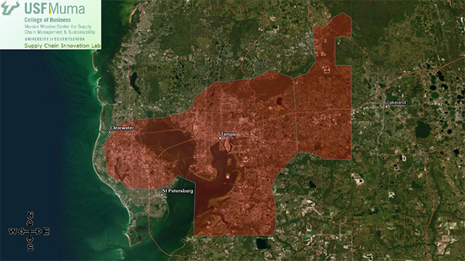 supply chain study map