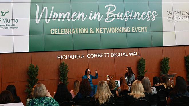women in business event