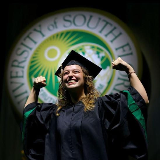 graduate at summer commencement