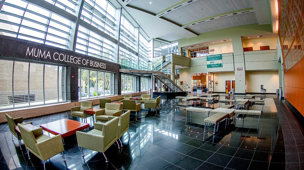 image of Muma College of Business atrium