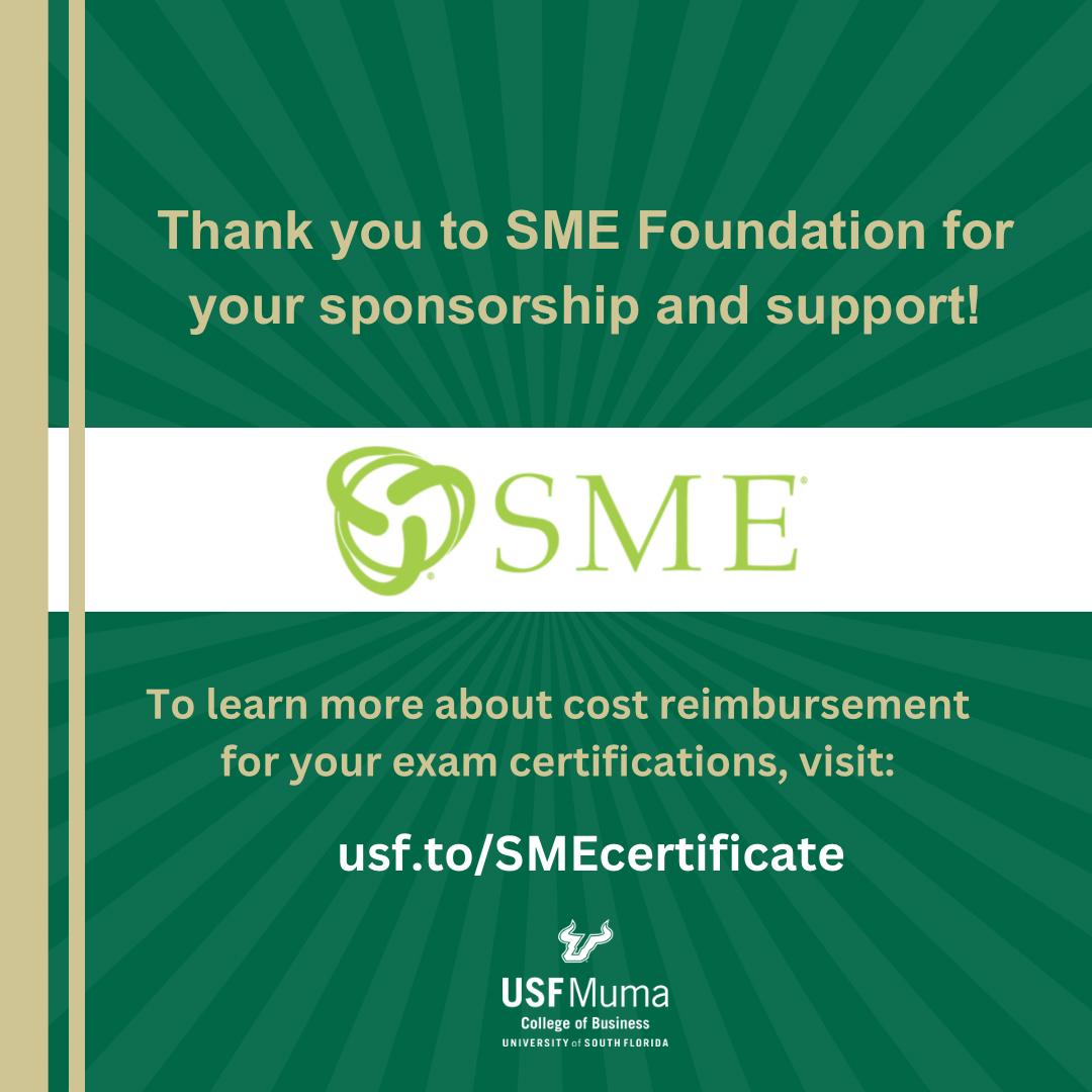 image of sme foundation certification