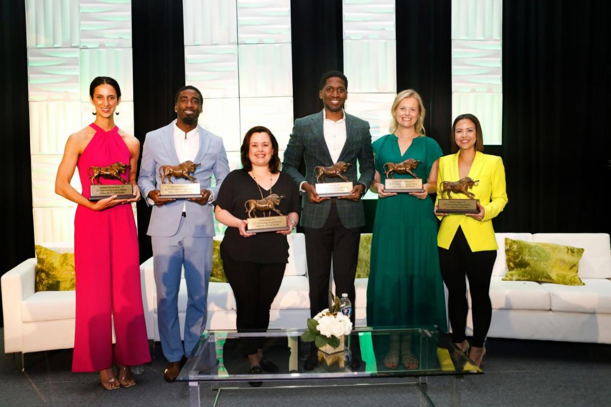 image of young alumni winners 2023