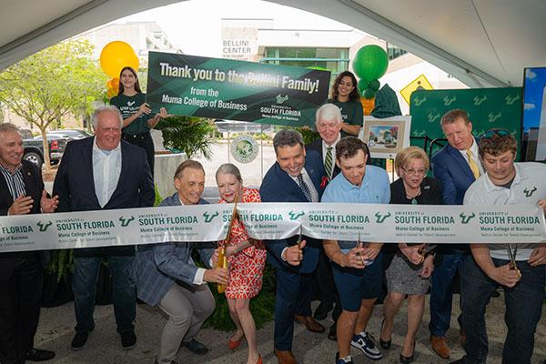 USF Bellini Center for Talent Development ribbon-cutting