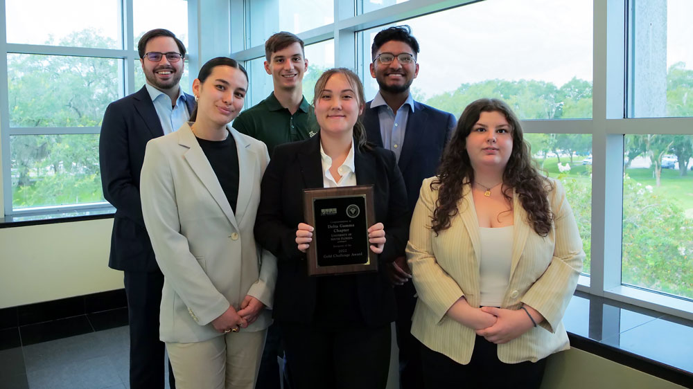 image of delta gamma chapter officers