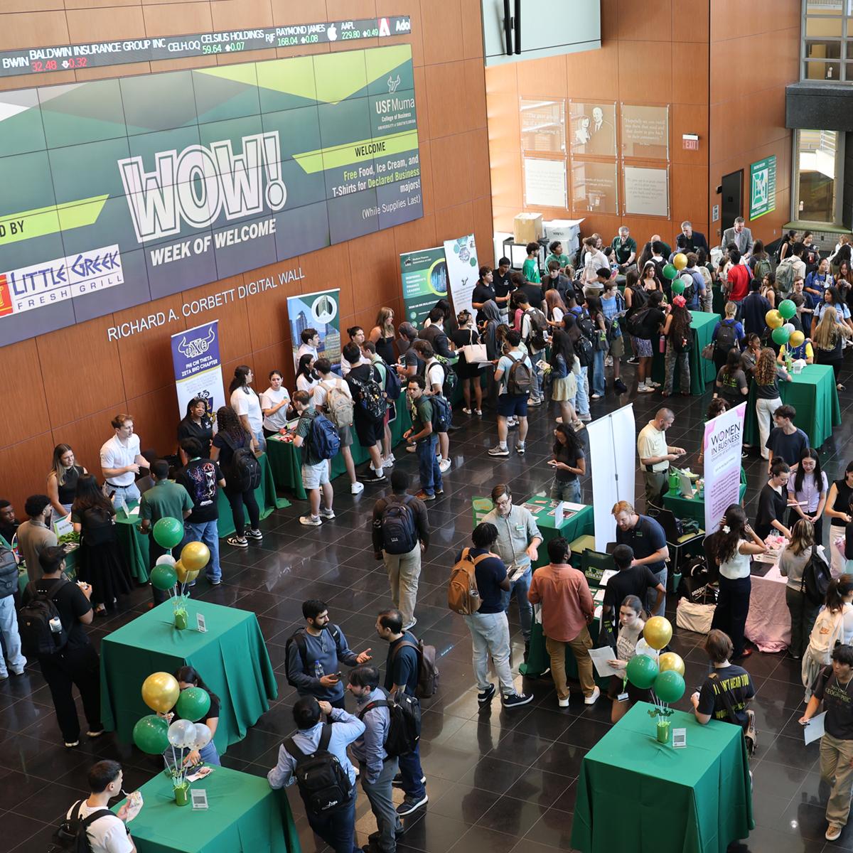 week of welcome event