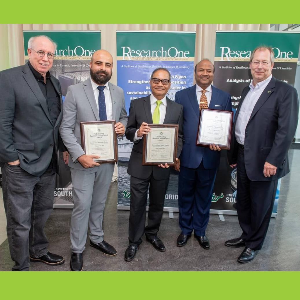 image of research award winners