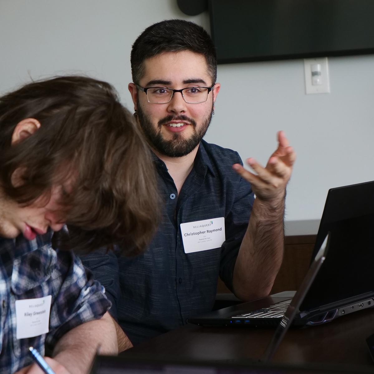 image of reliaquest lab student