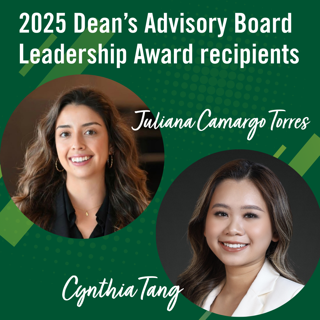 dean's advisory board leadership award winners
