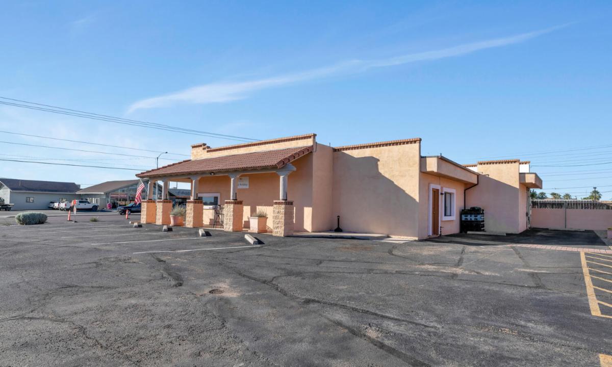 Commercial building at Wickenburg property