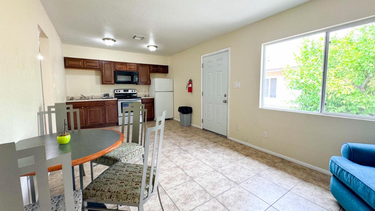 Renovated apartment interior at 8939 N 8th Street