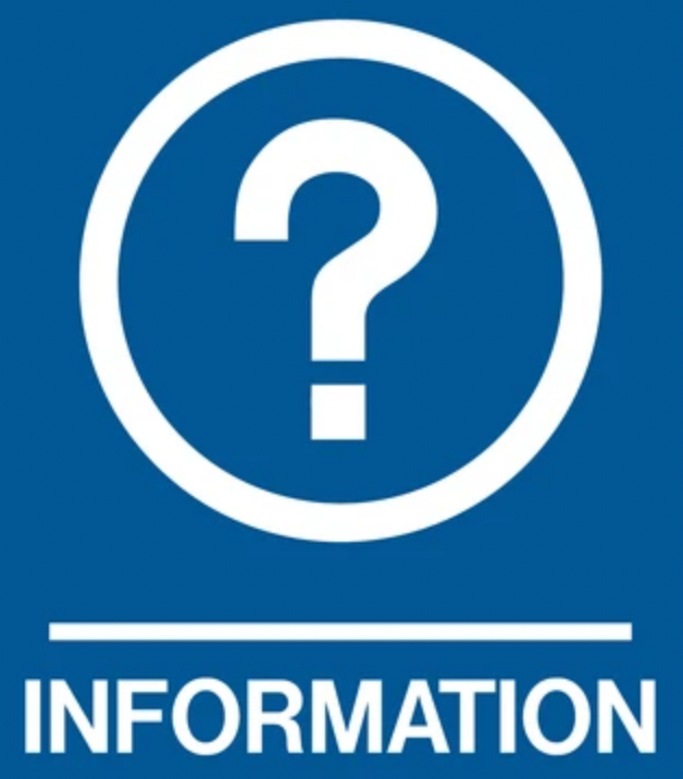Question mark, information