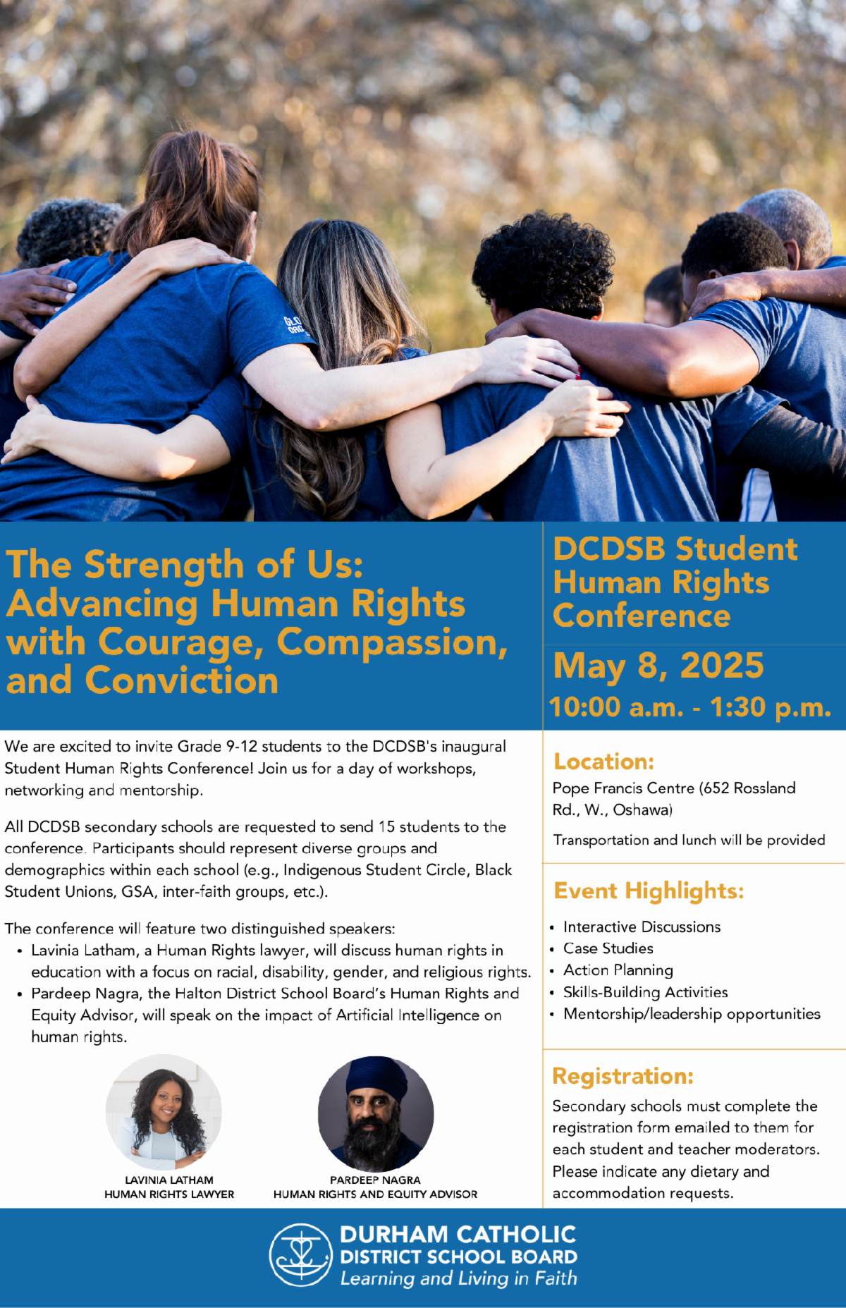Student Human Rights Conference Flyer