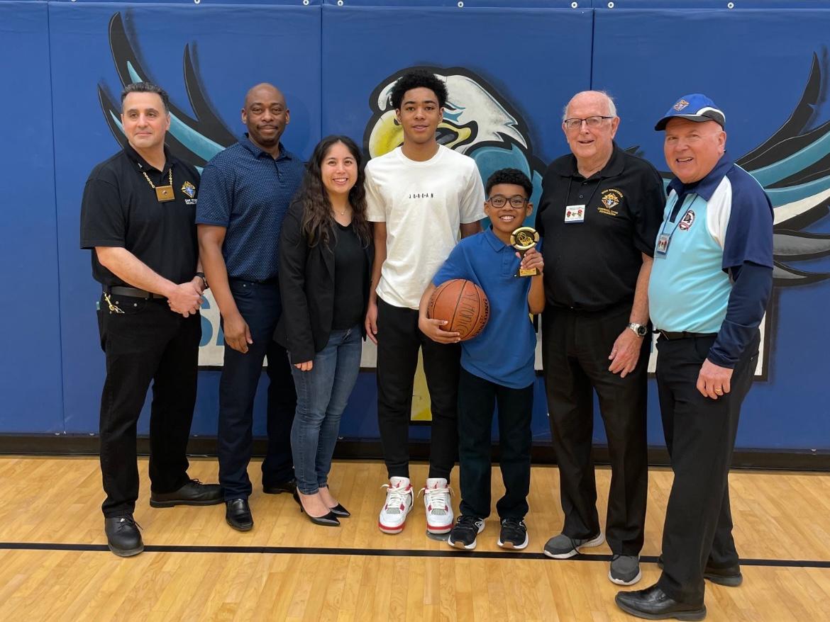 St. Monica Catholic School Students