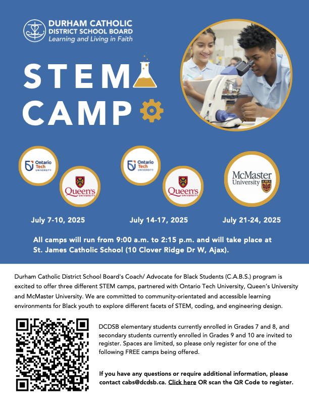 STEM Camp Flyer