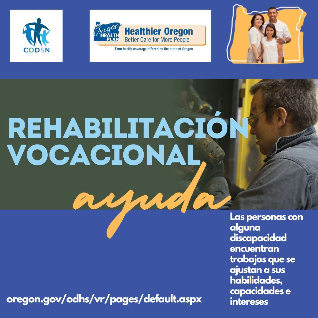 Rahabilitacion vocacional para personas con discapacidades en Oregon