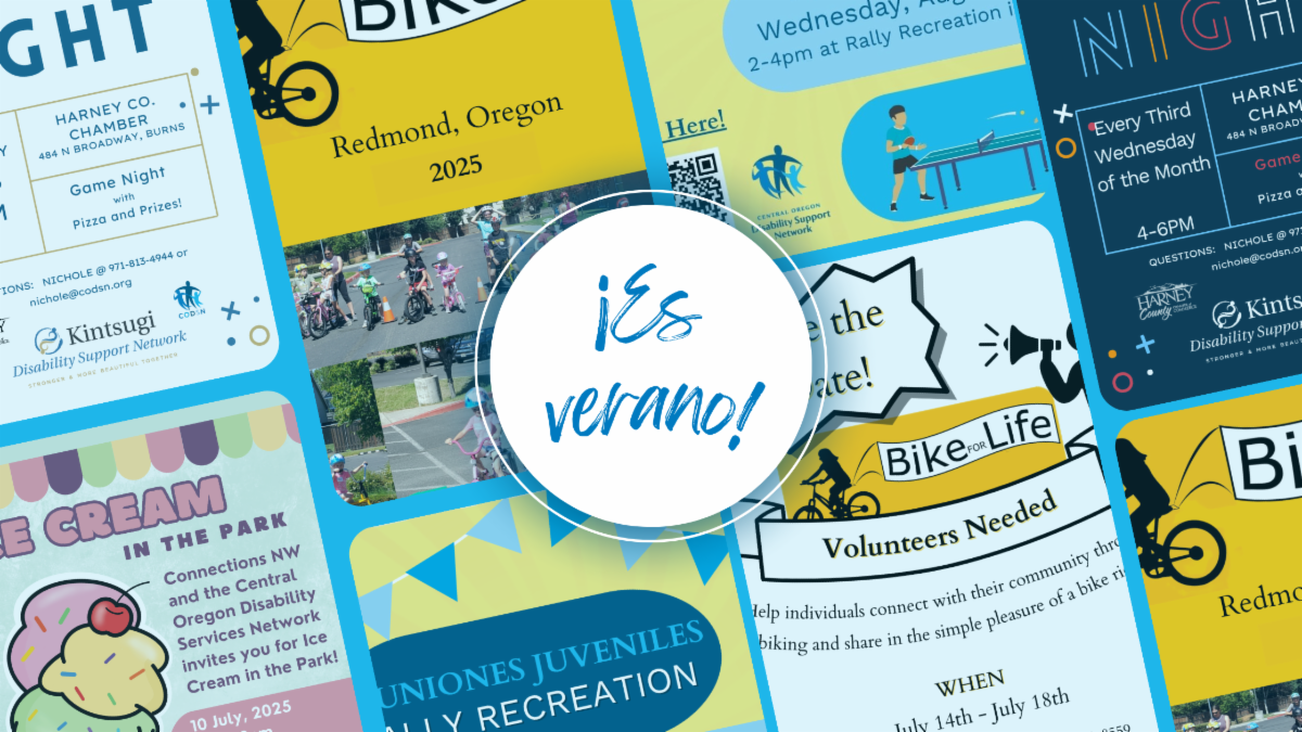 Logotipo de CODSN con las palabras ES VERANO en un circulo blanco