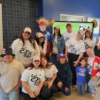 Group of GVA-N staff and students at the Heritage Night