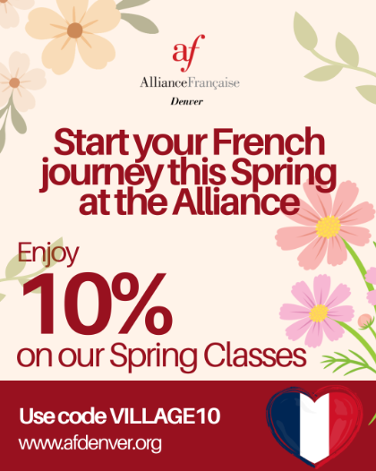 Start your French journey this Spring at the Alliance