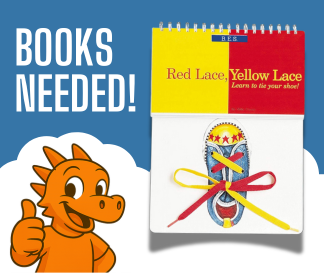 Books Needed with dragon and Red Lace Yellow Lace Book