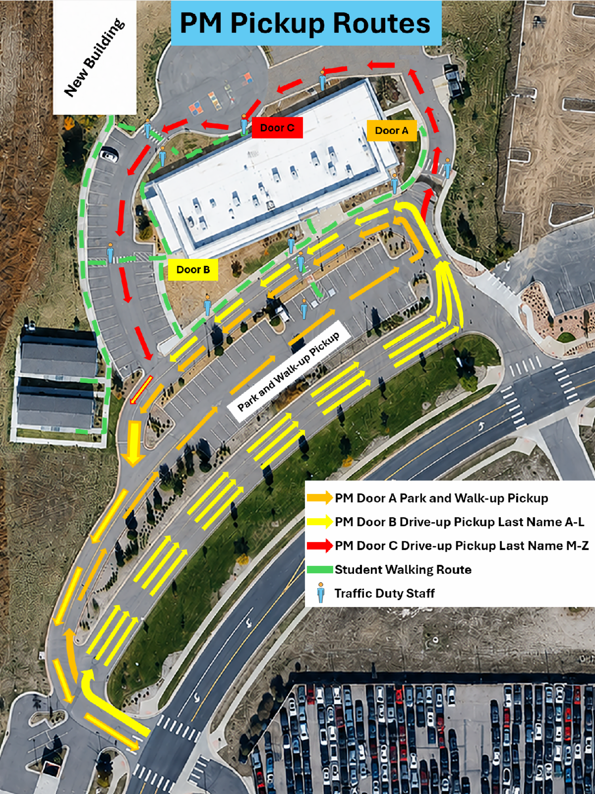 PM Pickup Map