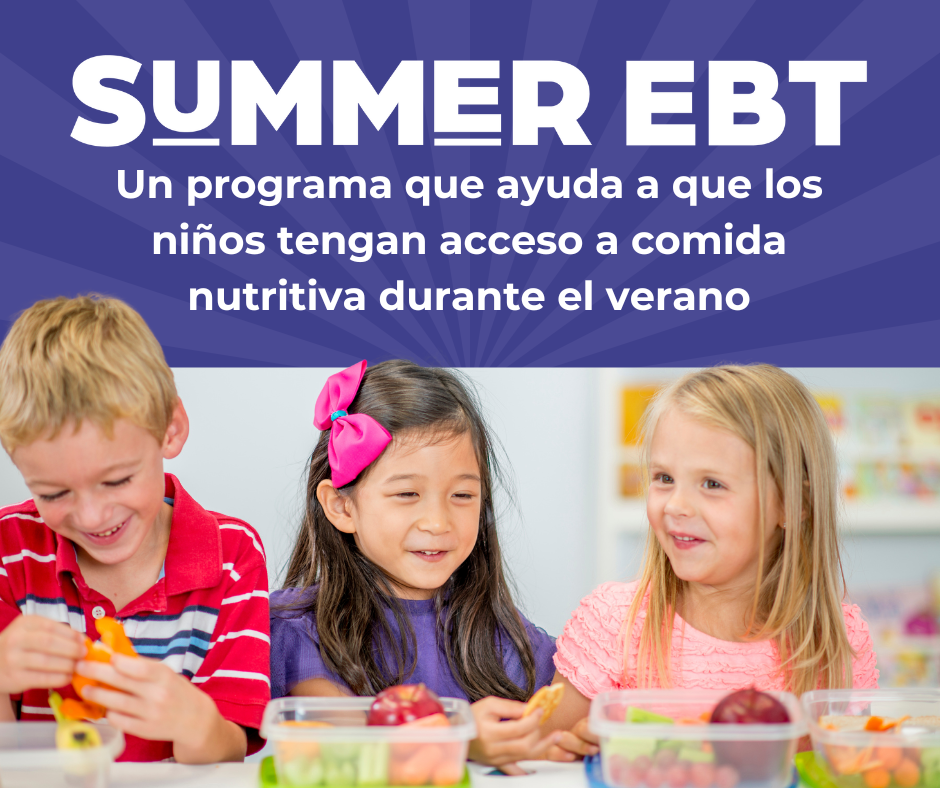 Summer EBT is a program to help boost kids' access to food during summer in Spanish
