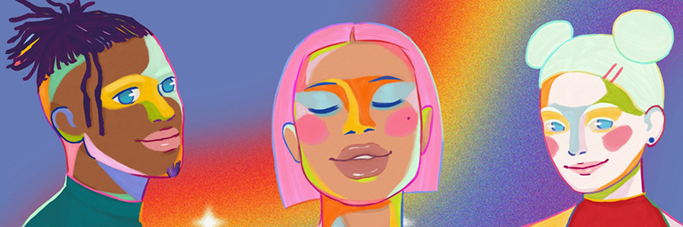 Artwork from the Imagining Futures website